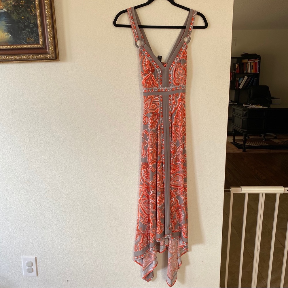 Printed Midi dress.